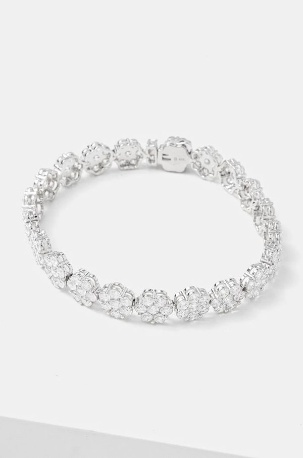 HATTON LABS Srebrna narukvica HATTON LABS Daisy Tennis Bracelet S HL.W4.850.01