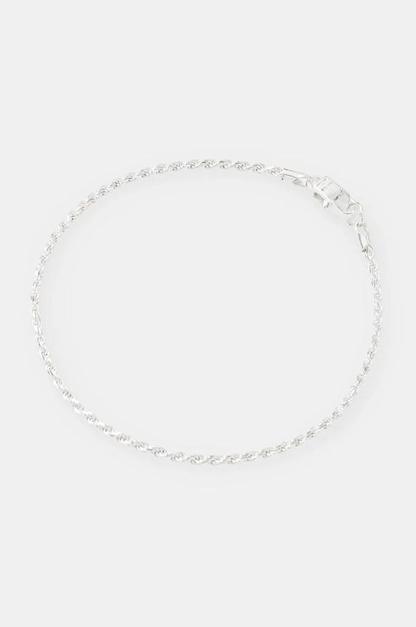 HATTON LABS Srebrna narukvica HATTON LABS Twisted Rope Bracelet S HL.W4.350.SL