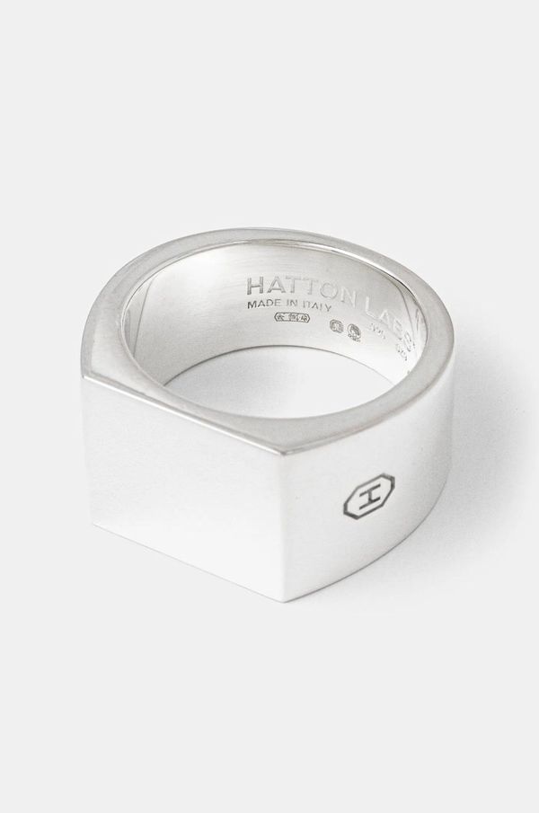 HATTON LABS Srebrni prsten HATTON LABS Signet Ring HL.W24.268.SL