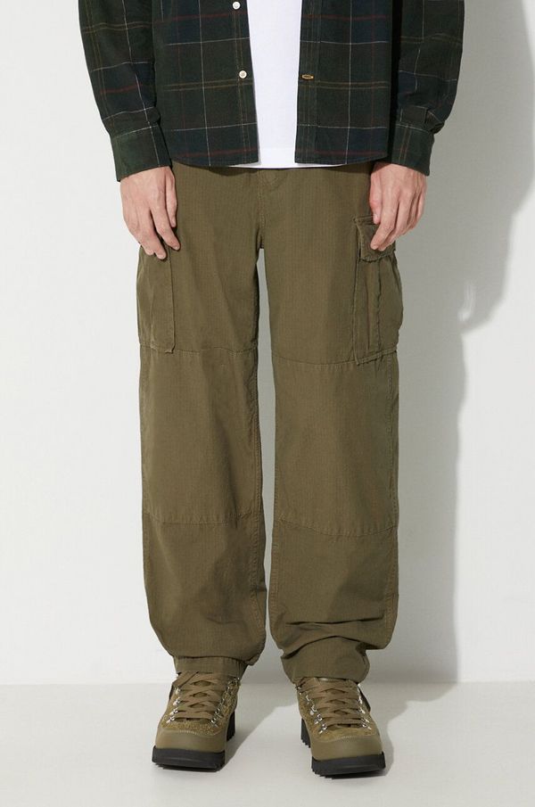 Stan Ray Hlače Stan Ray CARGO PANT za muškarce, boja: zelena, cargo kroj, AW2310211