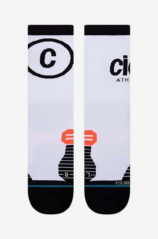 Stance Čarape Stance Ciele Logo boja: bijela, A448A22CIE-WHT