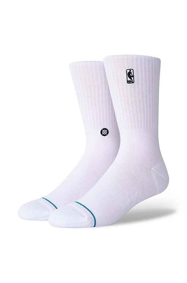 Stance Čarape Stance Logoman St boja: bijela, A558A20LOG-WHT