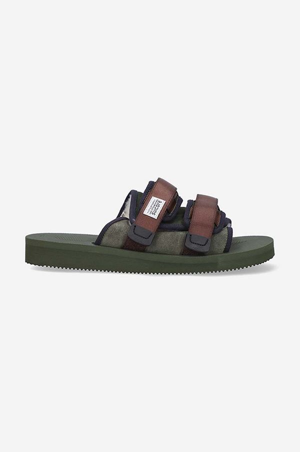 Suicoke Natikače Suicoke MOTO-MAB Rubber Sole za muškarce, boja: zelena, MOTO.MAB-OLIVE