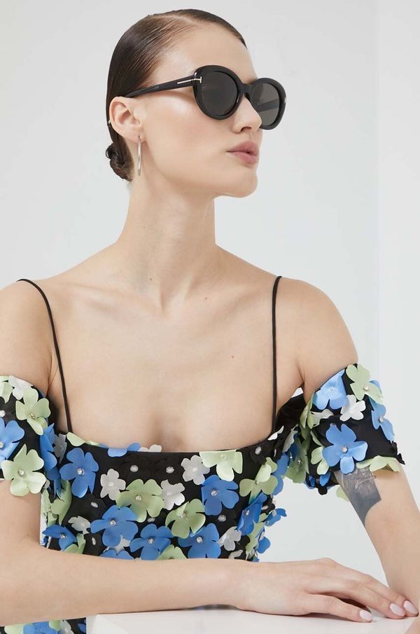 Tom Ford Sunčane naočale Tom Ford za žene, boja: crna