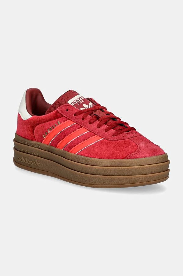 adidas Originals Tenisice adidas Originals Gazelle Bold W boja: bordo, IG4388