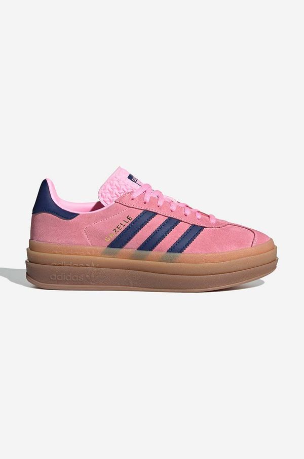 adidas Originals Tenisice adidas Originals W Gazelle Bold za žene, boja: ružičasta, H06122-pink