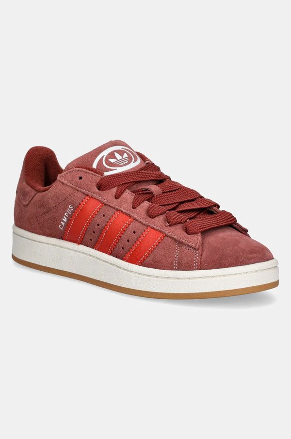 adidas Originals Tenisice od brušene kože adidas Originals Campus 00s boja: bordo, JH8790