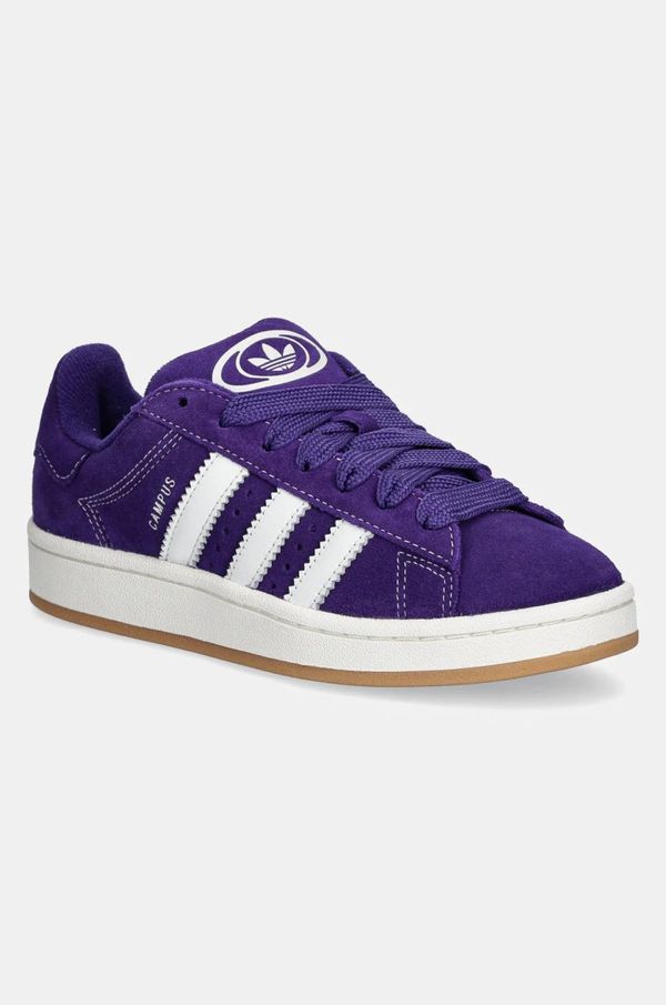 adidas Originals Tenisice od brušene kože adidas Originals Campus 00s boja: ljubičasta, JH7284