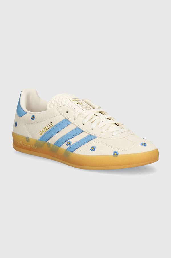 adidas Originals Tenisice od brušene kože adidas Originals Gazelle Indoor W boja: bijela, IF4491