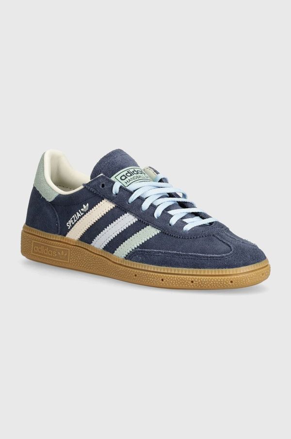adidas Originals Tenisice od brušene kože adidas Originals Hanball Spezial boja: tamno plava, IG1967