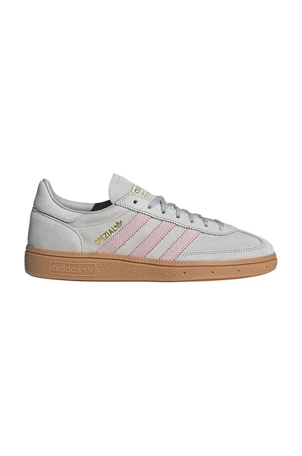 adidas Originals Tenisice od brušene kože adidas Originals HANDBALL SPEZIAL boja: siva, JR3083