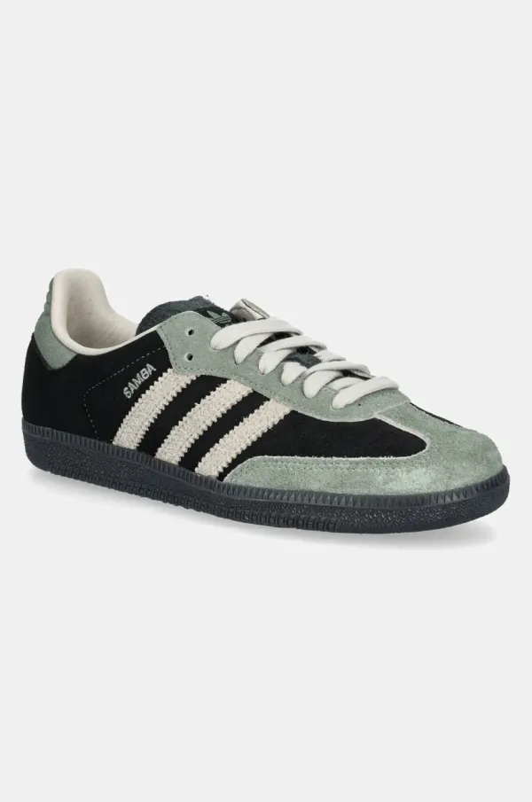 adidas Originals Tenisice od brušene kože adidas Originals Samba OG W za žene, boja: crna, JI2680
