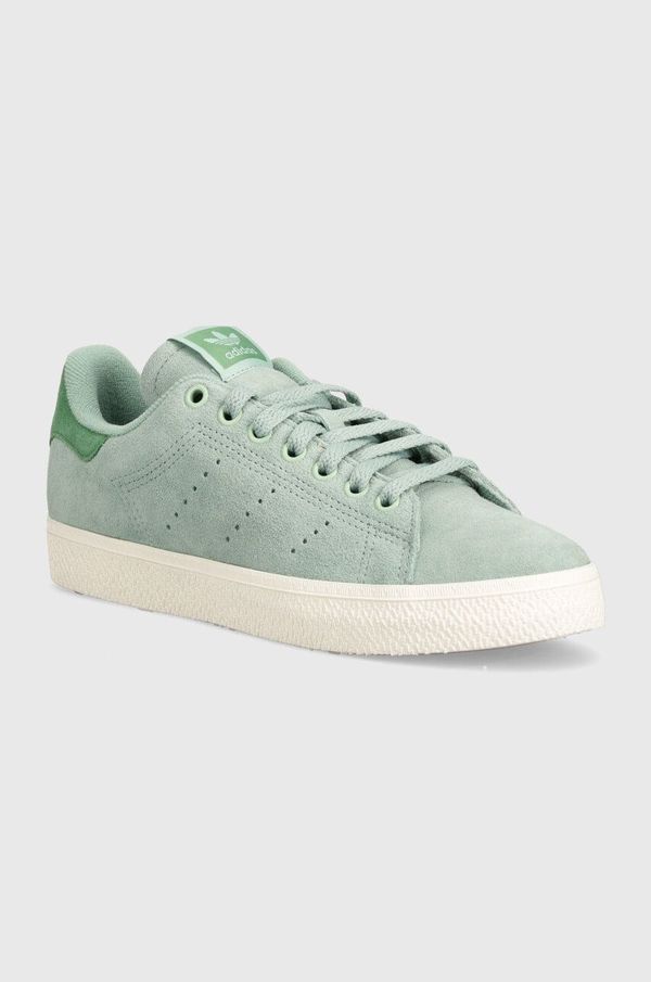 adidas Originals Tenisice od brušene kože adidas Originals Stan Smith CS boja: zelena, IF6944