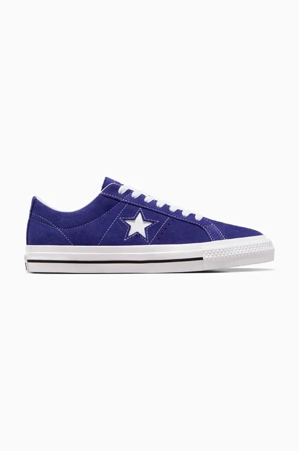 Converse Tenisice od brušene kože Converse One Star PRO boja: tamno plava, A09230C