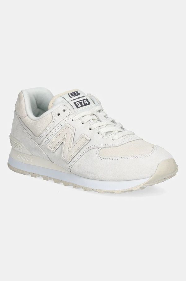 New Balance Tenisice od brušene kože New Balance 574 boja: bež, WL574HJ2
