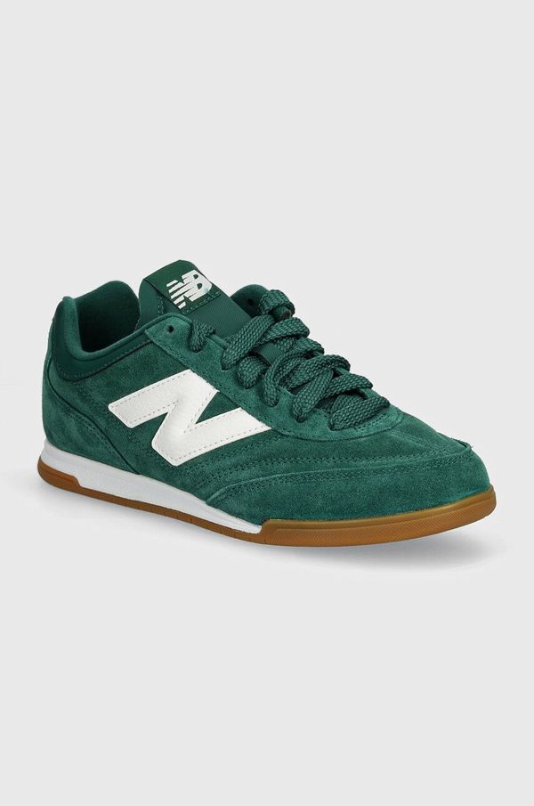 New Balance Tenisice od brušene kože New Balance RC42 boja: zelena, URC42SD
