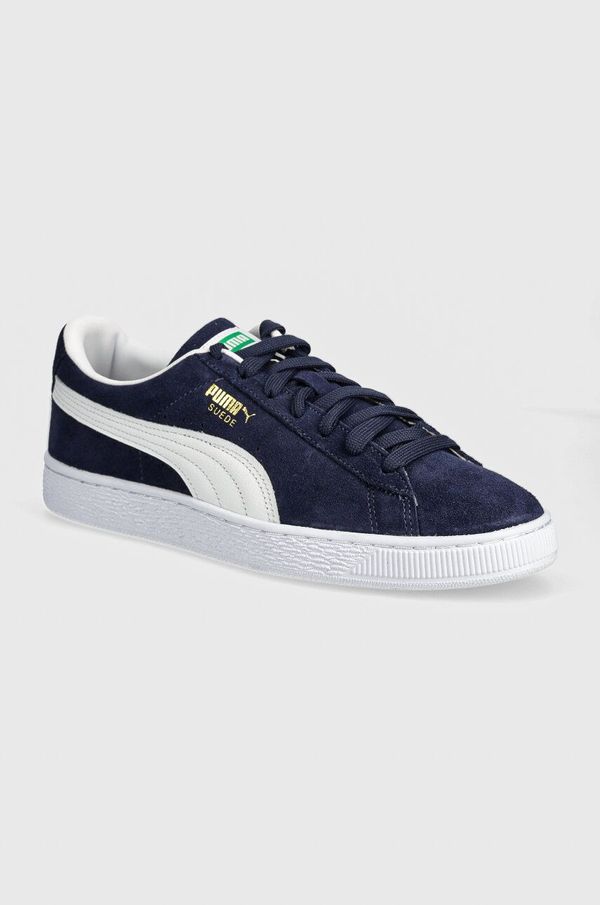 Puma Tenisice od brušene kože Puma Suede Classic boja: tamno plava, 399781