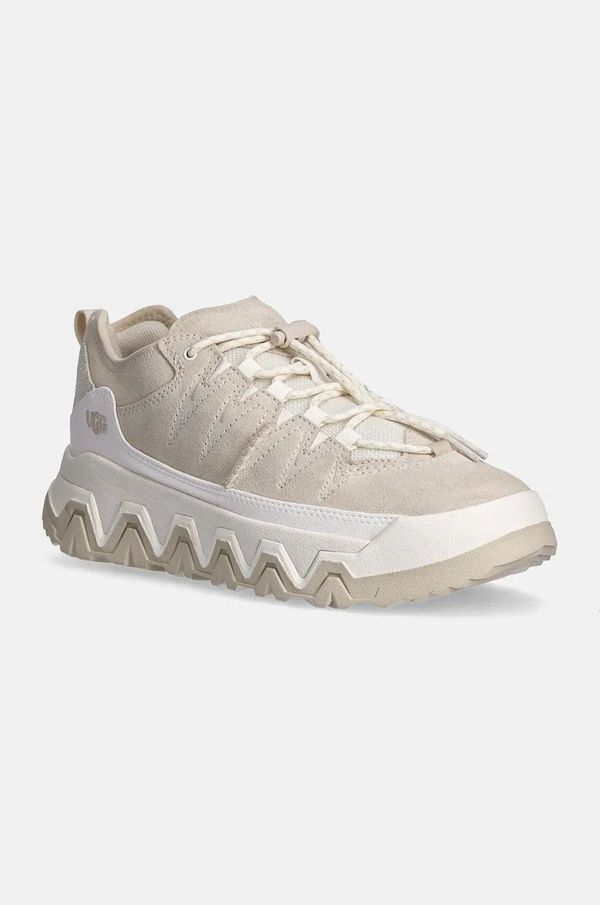 Ugg Tenisice od brušene kože UGG Captrail Low boja: bež, 1161830-LHB