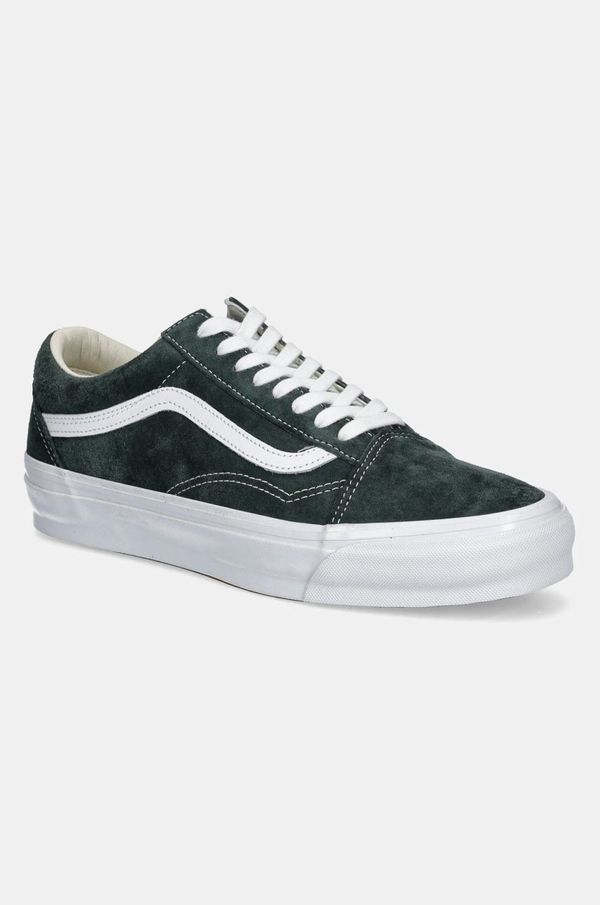 Vans Tenisice od brušene kože Vans Premium Classics LX Old Skool boja: zelena, VN000CXUPRM1