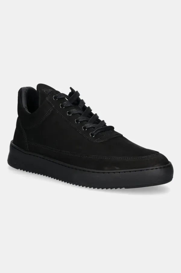 Filling Pieces Tenisice od nubuk kože Filling Pieces Low Top Ripple Nubuck za muškarce, boja: crna, 25122841847