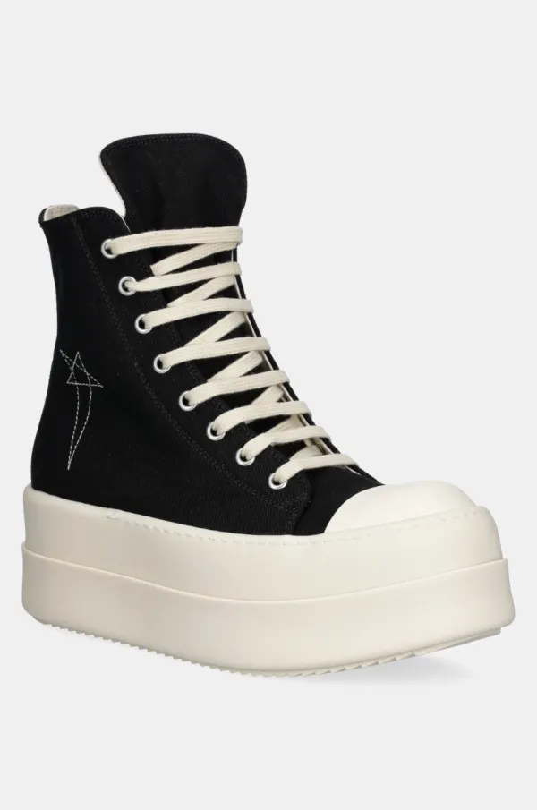 Rick Owens Tenisice Rick Owens Double Bumper Sneaks za žene, boja: crna, DS01E3831.DOEM9