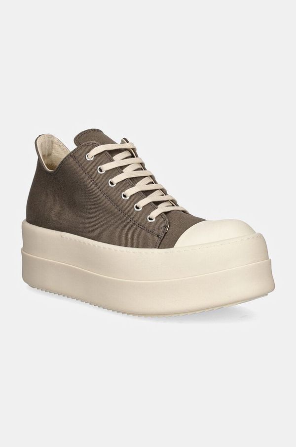Rick Owens Tenisice Rick Owens Double Bumper za muškarce, boja: siva, DU02D2832.DO