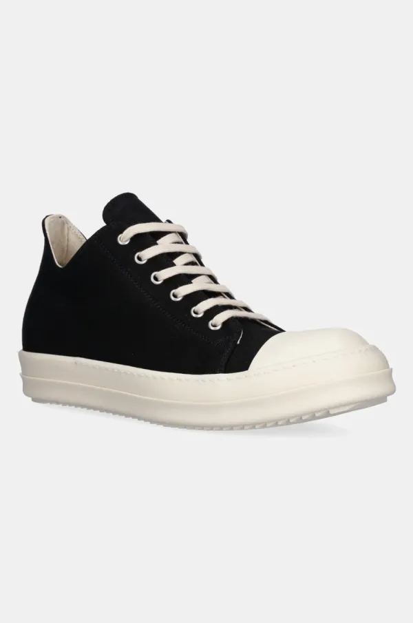 Rick Owens Tenisice Rick Owens Low Sneaks za muškarce, boja: crna, DU01E3802.CVS
