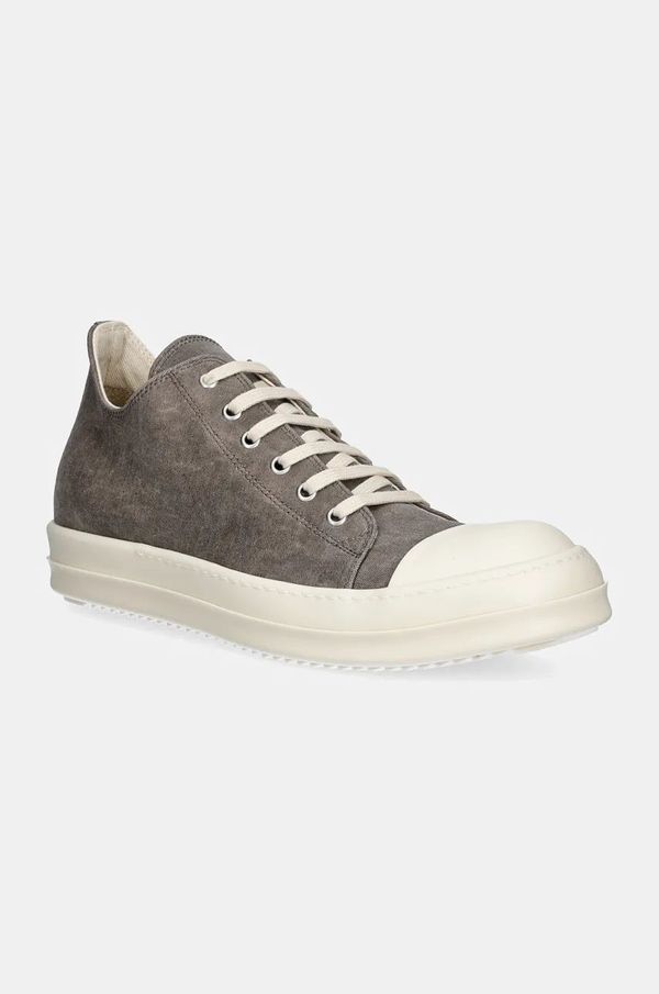 Rick Owens Tenisice Rick Owens Low Sneaks za muškarce, boja: siva, DU02D2802.SCF