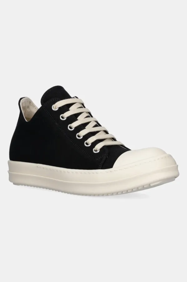 Rick Owens Tenisice Rick Owens Low Sneaks za žene, boja: crna, DS01E3802.CVS