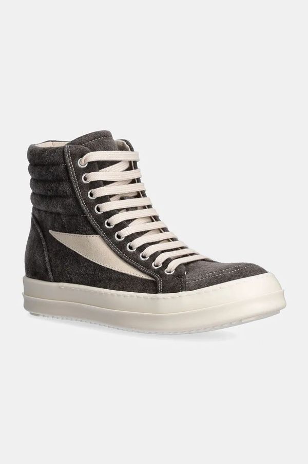 Rick Owens Tenisice Rick Owens Vintage High Sneaks za žene, boja: siva, DS02D2810.MOLVS
