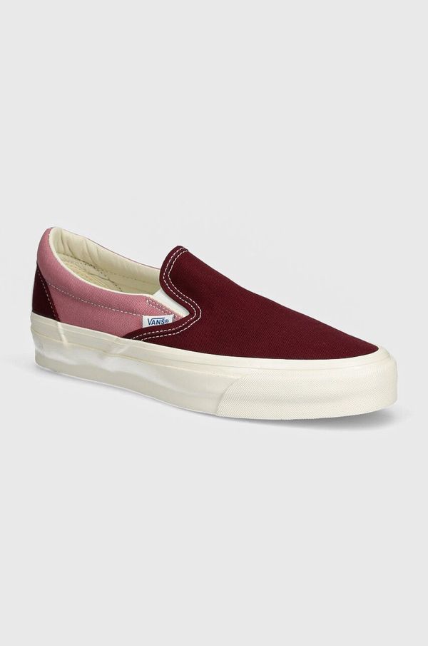 Vans Tenisice Vans Premium Classics LX Slip-On Reissue 98 boja: bordo, VN000CSE5T21