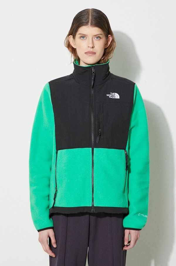 The North Face Dukserica od flisa The North Face W Denali Jacket boja: zelena, bez uzorka, NF0A7UR6PO81