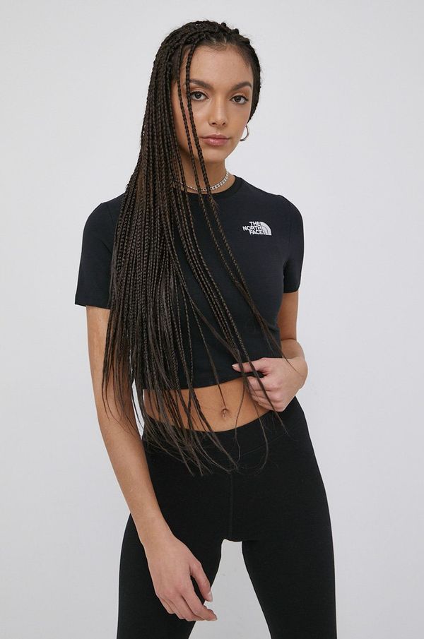 The North Face Majica kratkih rukava The North Face za žene, boja: crna, NF0A55AOJK31
