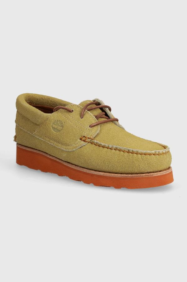 Timberland Cipele od brušene kože Timberland 3 Eye Wedge Vibram za muškarce, boja: bež, TB0A2A11ER31
