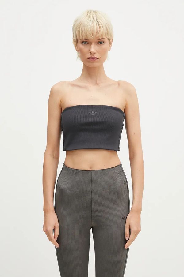 adidas Originals Top adidas Originals Femme Galore Rib Tube Top boja: crna, JN3026