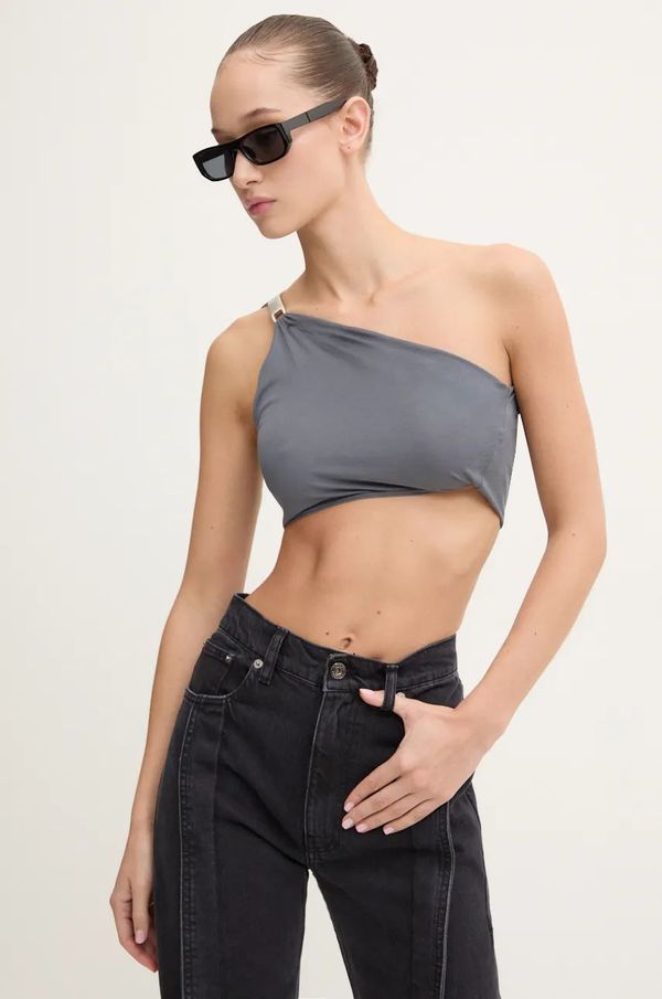 Rick Owens Lilies Top Rick Owens Lilies za žene, boja: siva, LI02D5192RV