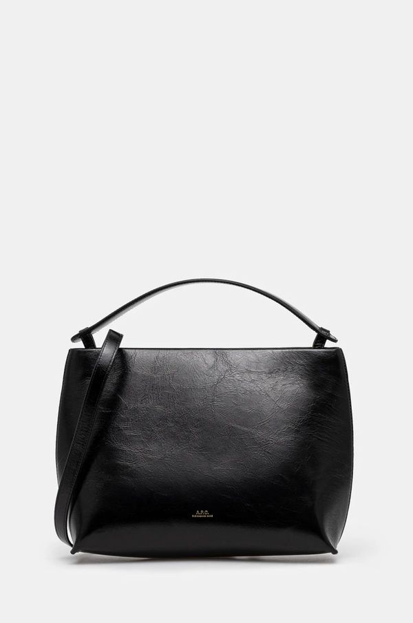 A.P.C. Torba A.P.C. Sac Ashley boja: crna, PXCAM-F61739