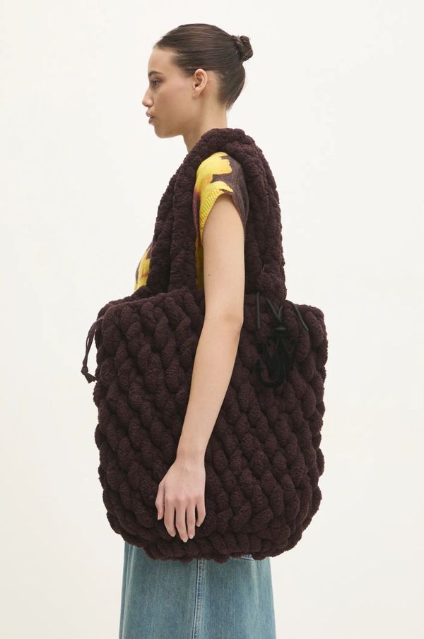 JW Anderson Torba JW Anderson Xl Blanket Shopper boja: smeđa, HB0654.YN0362.685