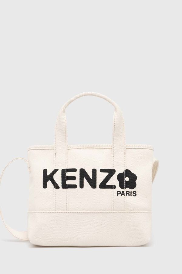 Kenzo Torba Kenzo Utility Small Tote Bag boja: bež, FE68SA910F36.03