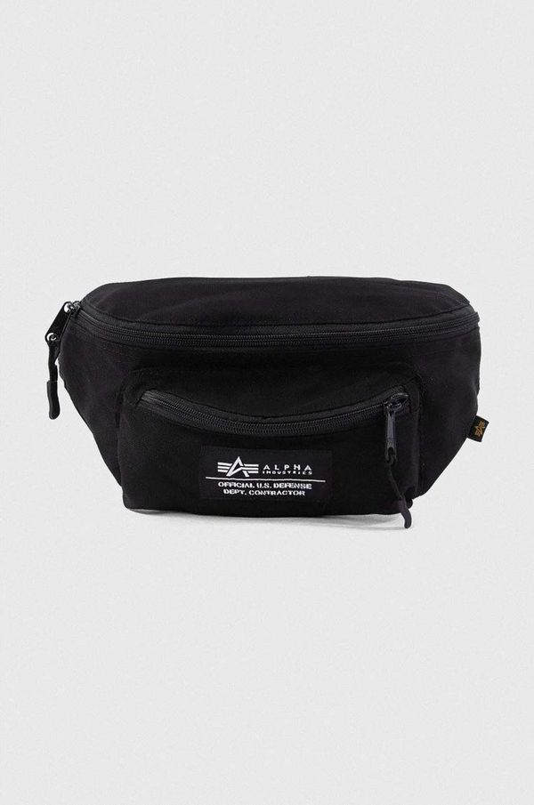 Alpha Industries Torba oko struka Alpha Industries Big Waist Bag boja: crna, 126909.03-black