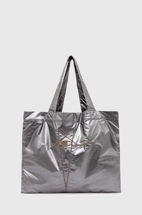 Rick Owens Torba Rick Owens x Champion Tote boja: srebrna, CM01D5790