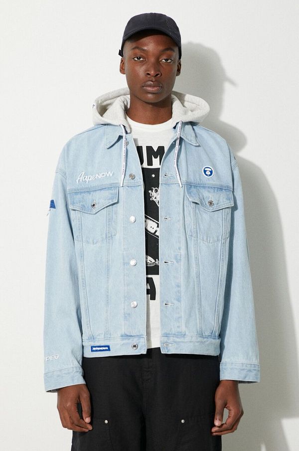 AAPE Traper jakna AAPE za muškarce, za prijelazno razdoblje, AAPLJM7641XXM