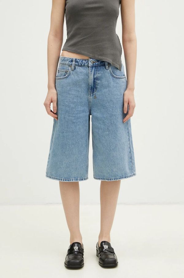 KSUBI Traper kratke hlače KSUBI Low Rider za žene, bez uzorka, visoki struk, WPS24WA012