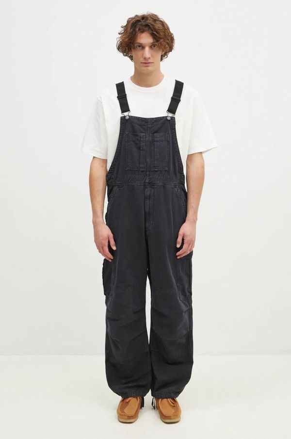Carhartt WIP Traper tregerice Carhartt WIP Cargo Bib Overall boja: crna, I033752.894J