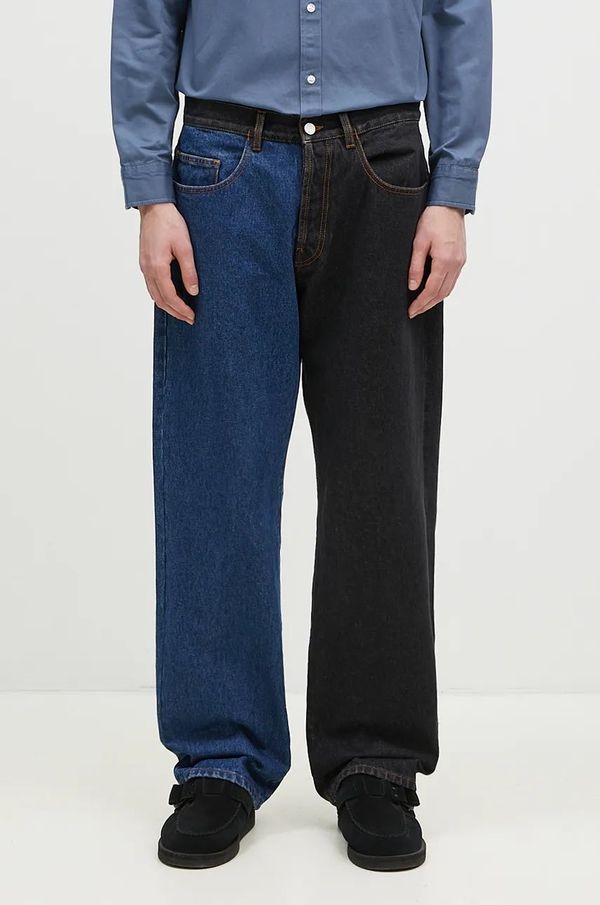 Aries Traperice Aries Varsity Batten Jeans za muškarce, AR3030302