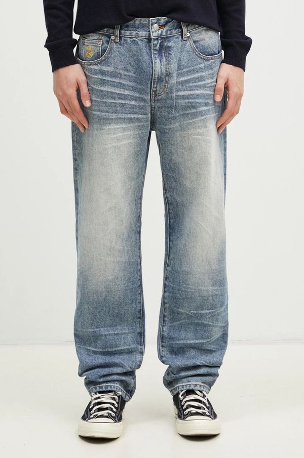 Billionaire Boys Club Traperice Billionaire Boys Club Duck Embroidered Denim Pant za muškarce, B24426