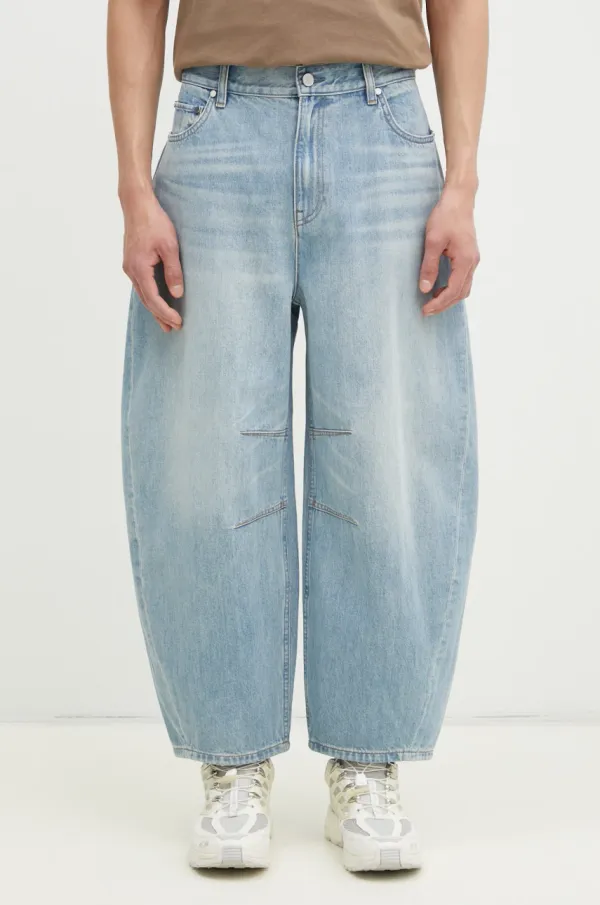 Helmut Lang Traperice Helmut Lang Cocoon Jeans.Bklyn P za muškarce, O10DM201