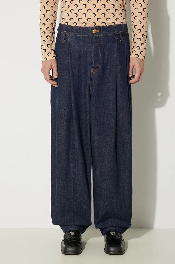 Kenzo Traperice Kenzo Schoolboy Fit Jeans za muškarce, FE65DP4176I1.DM