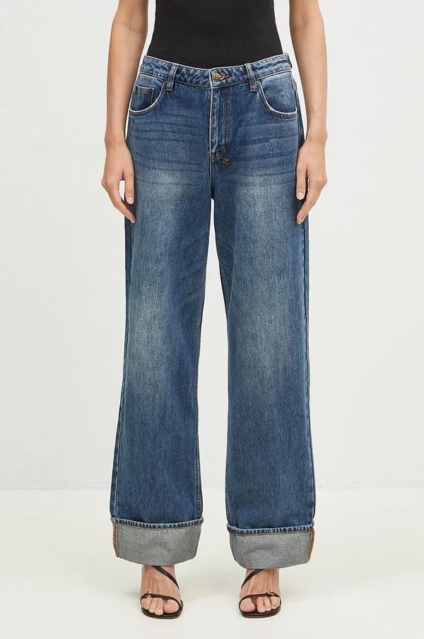 KSUBI Traperice KSUBI Low Rider Cuffed Aged za žene, visoki struk, WFA24DJ006