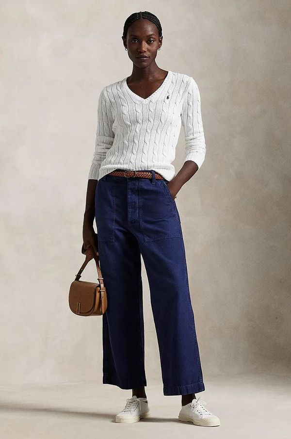 Polo Ralph Lauren Traperice Polo Ralph Lauren za žene, srednje visoki struk, 211959052